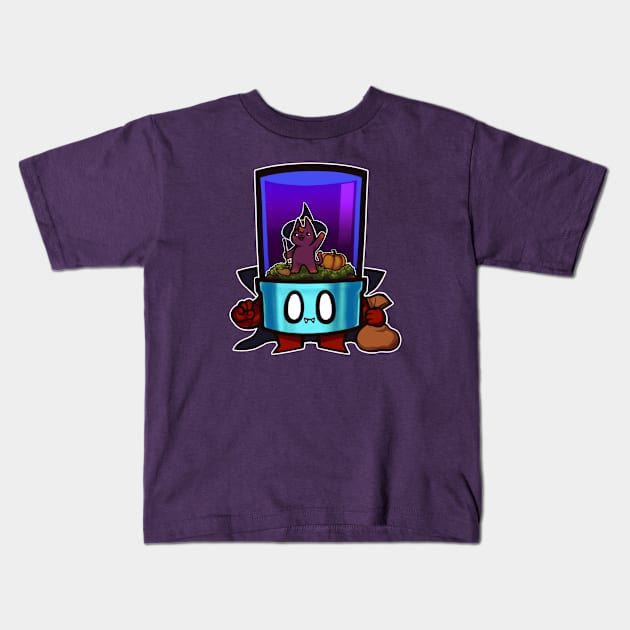 Tank Guy for Halloween Kids T-Shirt by ohlain